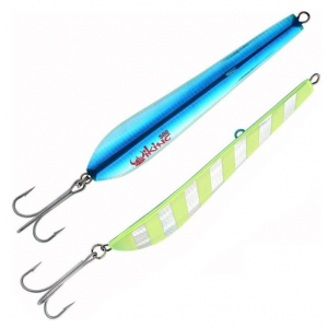 Пилькер Viking Jig светящийся 500гр (02 Silver Blue Lumo)