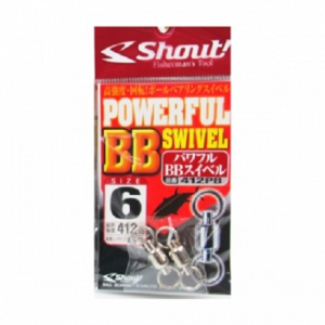Вертлюг на подшипнике Shout Powerful BB Swivel №6